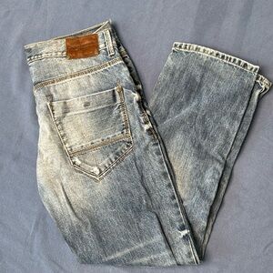 Arizona Jean Co. Slim Straight Ripped Jeans - 31x30 - 100% Cotton